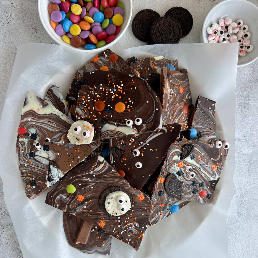 Halloween Chocolate Bark