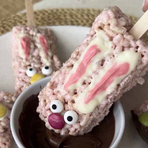 Crispy Rice Easter Bunnies