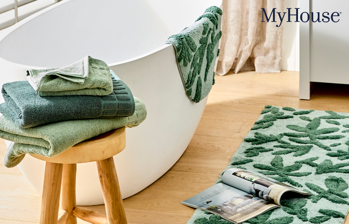 MyHouse - Save 60% off Alex Liddy Towel Range