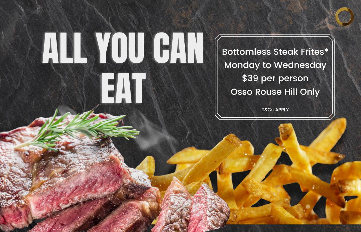 Endless Bites - Bottomless Steak Frites